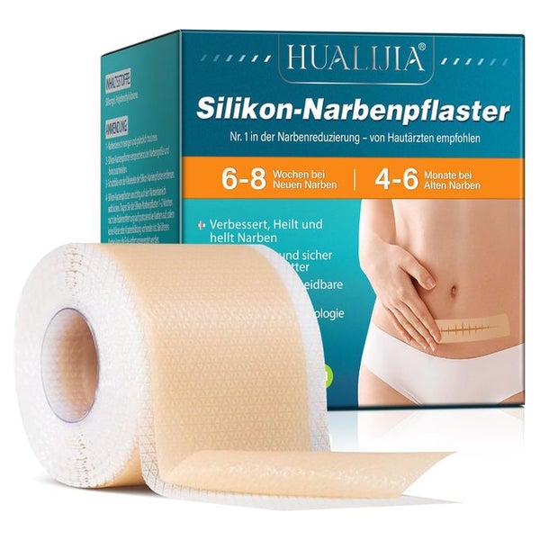 HUALIJIA Silikon Narbenpflaster für die Haut 1 St