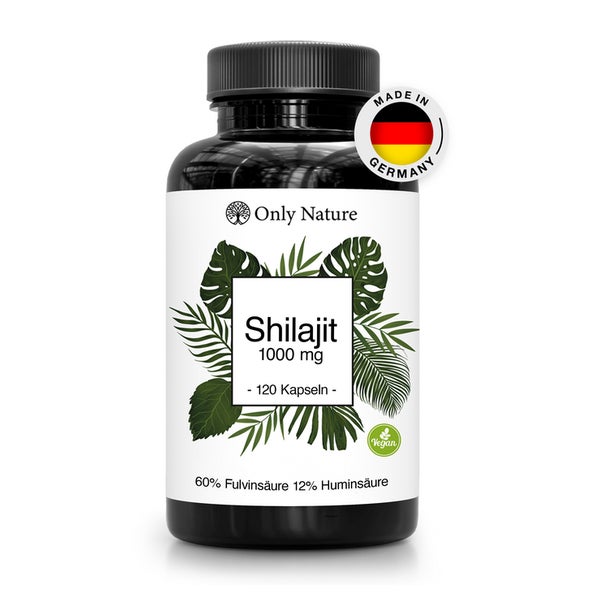 Only Nature Shilajit 1000 mg – 120 Kapseln 120 St