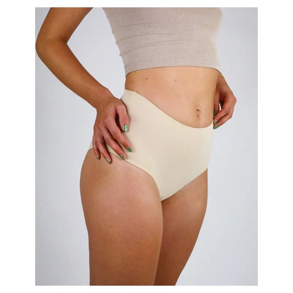 MYLILY Periodenunterwäsche High Waist Seamless | Beige - Größe XL 1 St