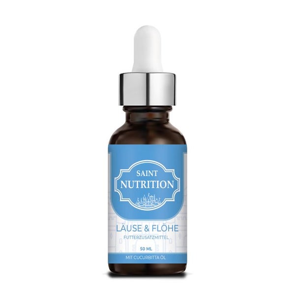 Saint Nutrition® Läuse Schutz & Flöhe Schutz Liquid für Hund & Katze 50 ml