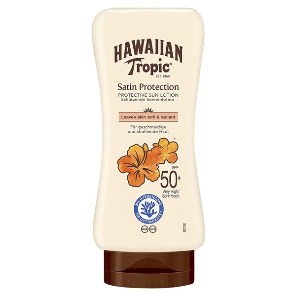 Hawaiian Tropic Satin Protection Sun Lotion Sonnencreme LSF 50 180 ml
