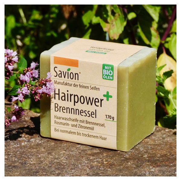 Haarseife Hairpower Brennnessel "plus"