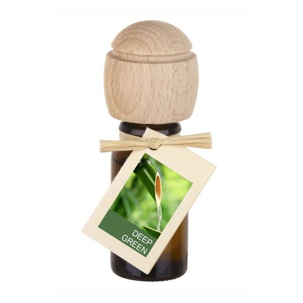 Traumduft Piccolino Deep Green Duftöl – Handgefertigt, ätherische Öle, Buchenholzverschluss 10 ml