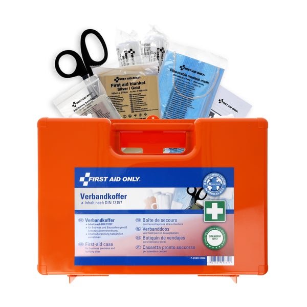 First Aid Only Verbandkoffer DIN 13157 mit Wandhalterung 1 St