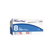 Micro-fine Insulinspritze U100 8 Mm 100 St
