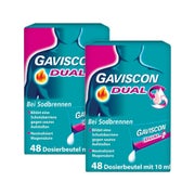 GAVISCON Dual Suspension Doppelpack 2X48X10 ml
