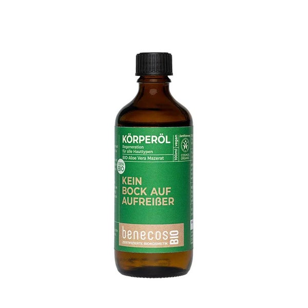 benecos KEIN BOCK AUF AUFREIßER KÖRPERÖL Bio-Aloe Vera