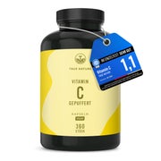 Produktabbildung: Vitamin C gepuffert Testsieger - Vitamin C Kapseln Vegan 360 St