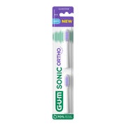 Gum Sonic Ortho Ersatzbürstenköpfe 2 St