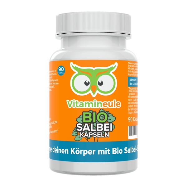 Vitamineule® Bio Salbei Kapseln 500 mg (4:1) 55 g
