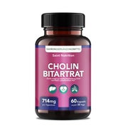 Saint Nutrition® Cholin Bitartrat | Ergänzung für Ihre Diät 1 St