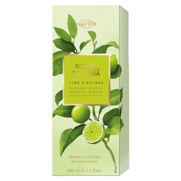 No.4711 Acqua Colonia, Lime & Nutmeg Aroma Shower Gel