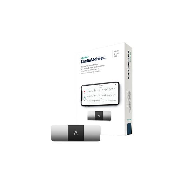 AliveCor KardiaMobile 6L - mobiler 6-Kanal EKG Herzmonitor 1 St