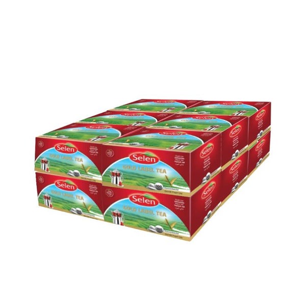 Selen Gold Label Tea Pads - 8 Packungen 2160 g