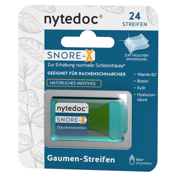 Snore-x Gaumenstreifen 24 St
