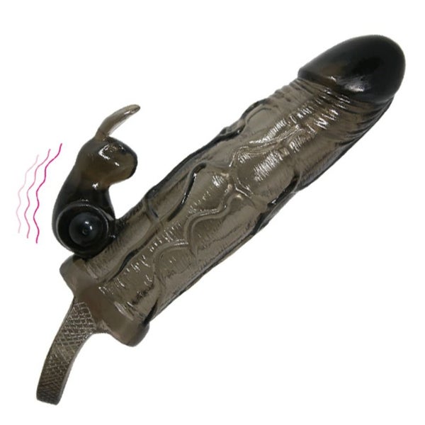 Baile - Penishülle mit Rabbit-Vibrator 1 St