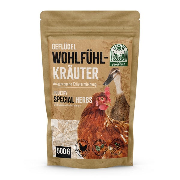 AniForte FarmLife Geflügel Wohlfühlkräuter 500 g