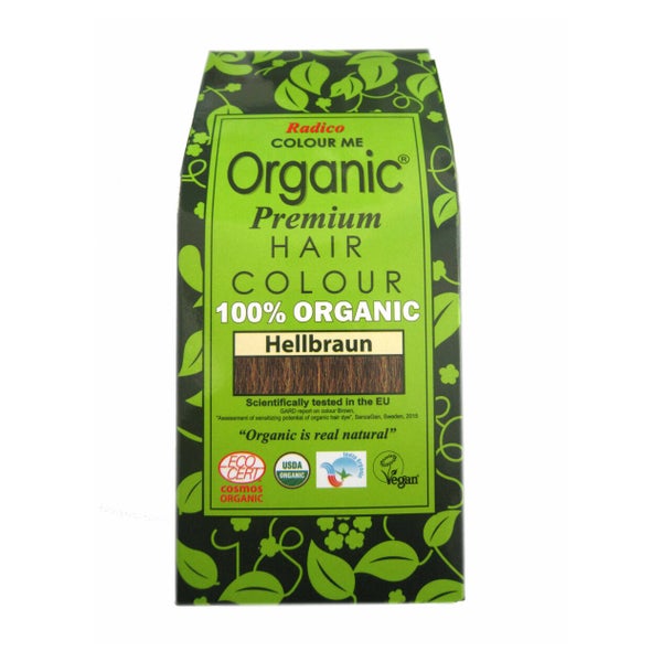 Radico Pflanzenhaarfarbe Hellbraun 100 g
