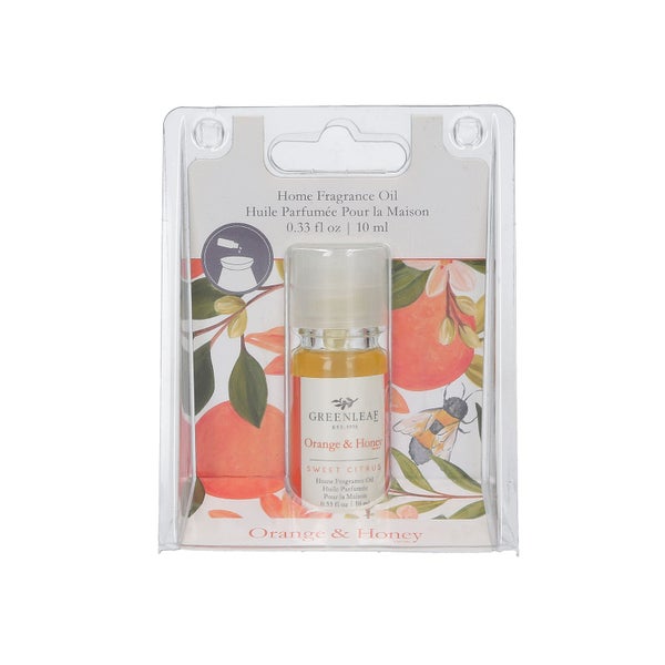 Greenleaf Raumduft Orange & Honey Duftöl-Essenz Duftkonzentrat für Duftlampe 10 ml