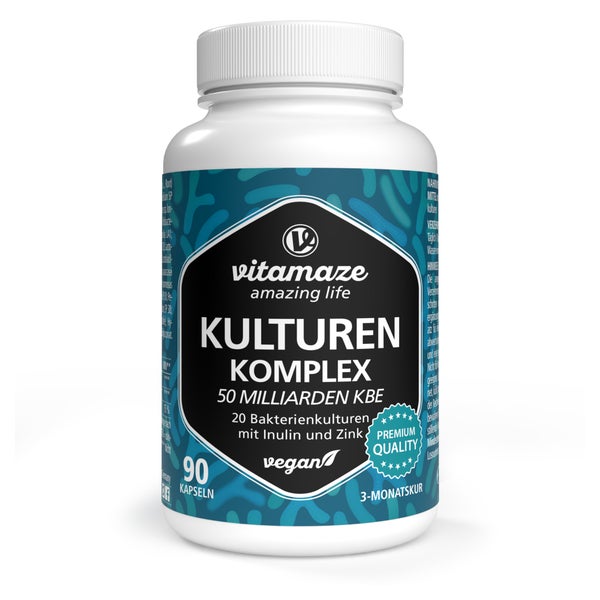 Kulturen Komplex 20 Darmbakter.50 Mrd Kbe Veg.kps. 90 St