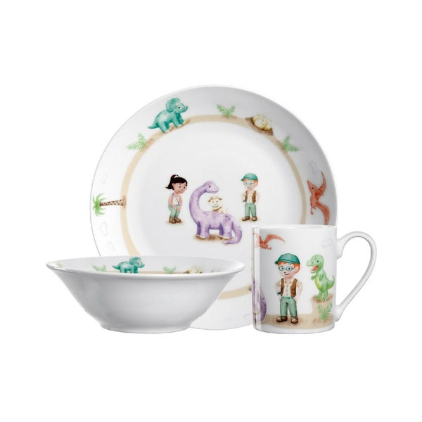 LEONARDO Kindergeschirr "Dino" 3-teilig 1 St