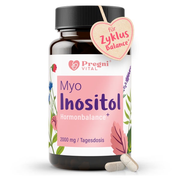 PregniVital Inositol + Vitamin B6 Hormonbalance Tabletten 60 St