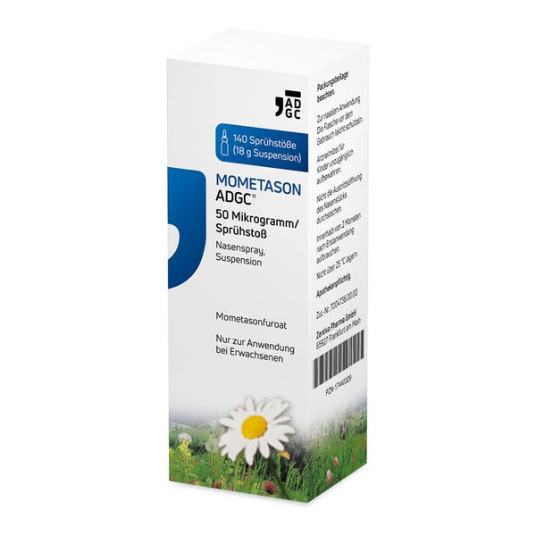 Mometason Adgc 50ug/sp 140 Nasenspray 18 g