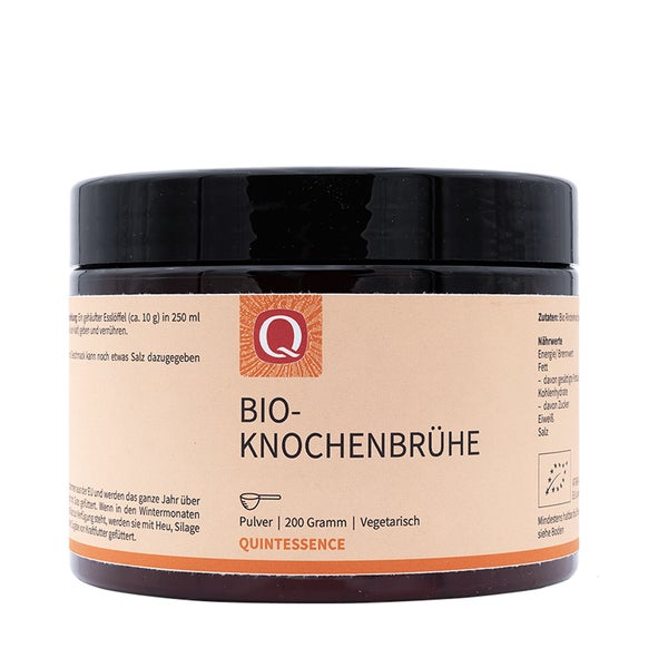Quintessence Bio-Knochenbrühe Pulver in  - Bioqual. - 100% 200 g