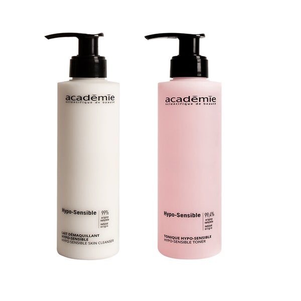 Academie 2er Set Reinigung - Lait Demaquillant & Tonique Hypo Sensible 800 ml