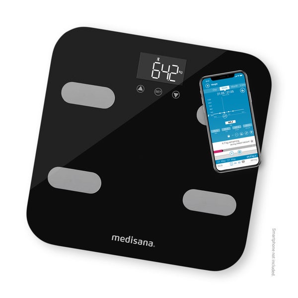medisana BS 602 connect Körperanalysewaage - VitaDock+ App 1 St