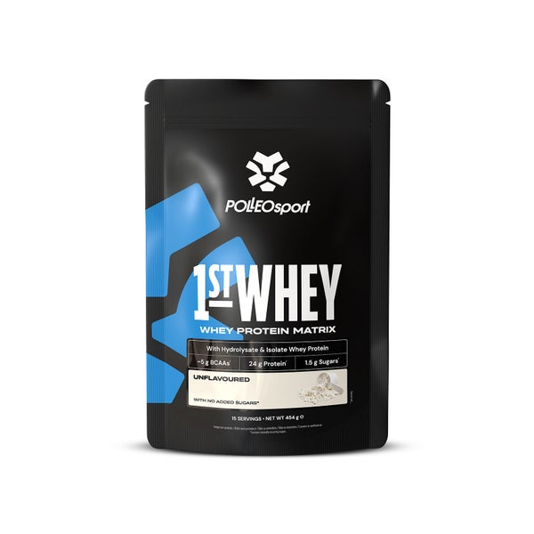 Polleo 1st Whey, 454 g, Unflavoured 454 g