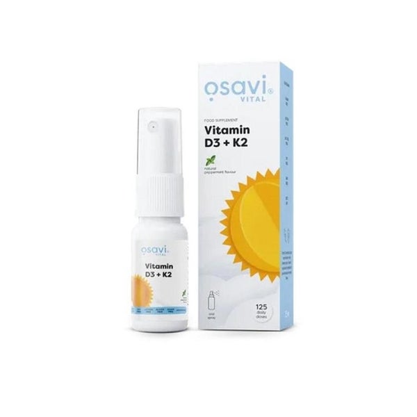 Osavi Vitamin D3 + K2 Oral Spray Pepermint - 25 ml