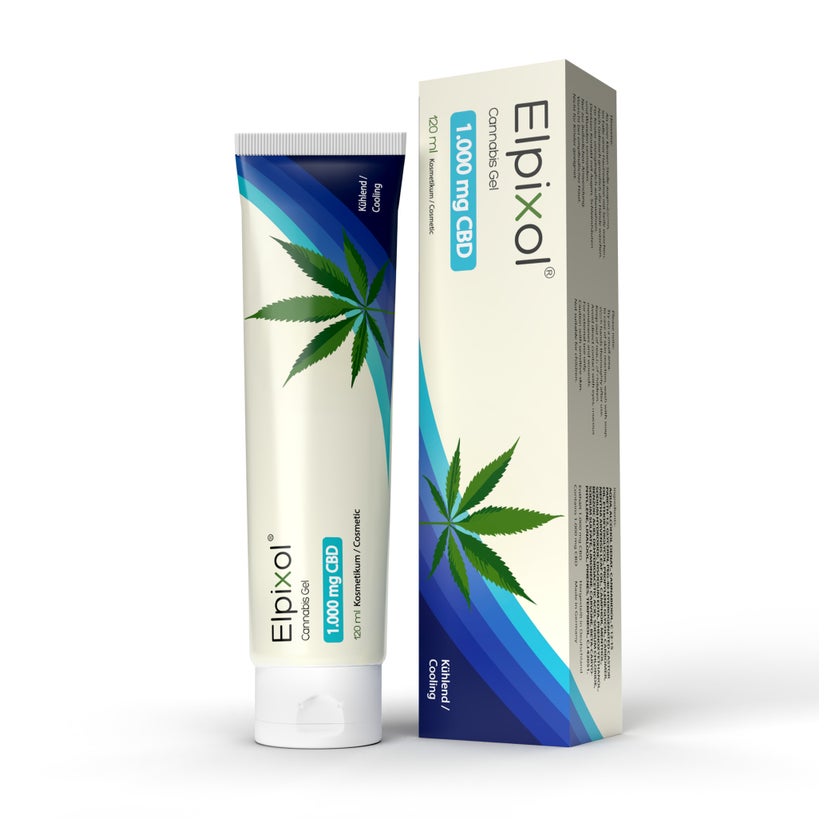 Elpixol® Cannabis Gel 1.000 mg CBD Kühlgel 120 ml