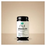 NUI Vitamin D3 5.000 IE + K2 + Magnesium, 60 Kapseln 60 St
