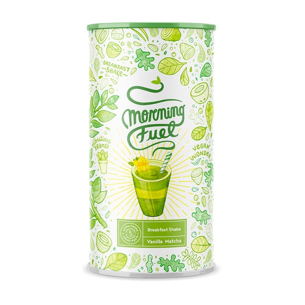 Morning Fuel Vit B6 + B12 + Spirul. Vanille Matcha 600 g