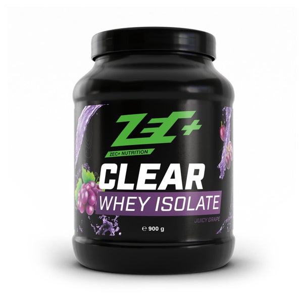 ZEC+ CLEAR WHEY ISOLATE Rote Traube 900g 900 g