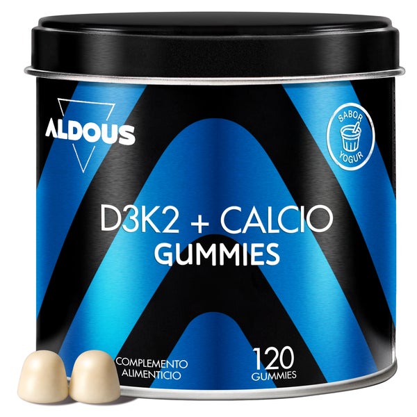 Vitamin D3 K2 + Kalzium – Knochen, Zähne, Muskeln – Aldous 300 g