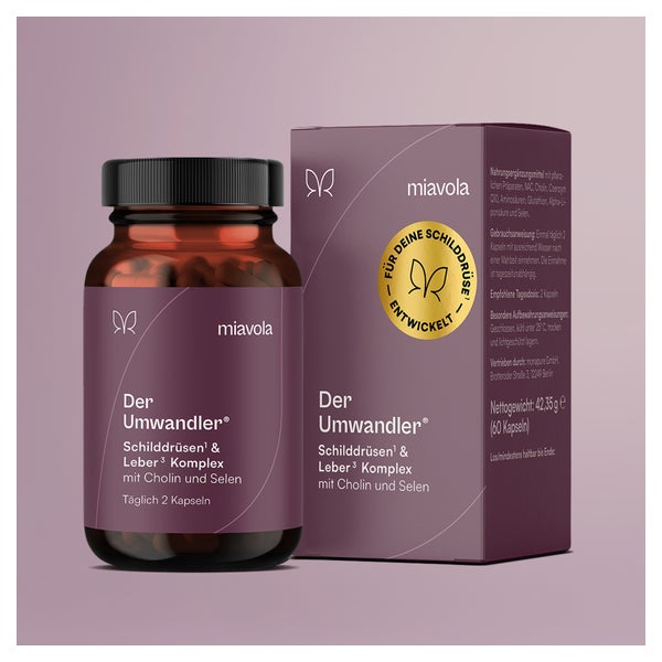 Der Umwandler® Leber-Komplex von miavola 60 St