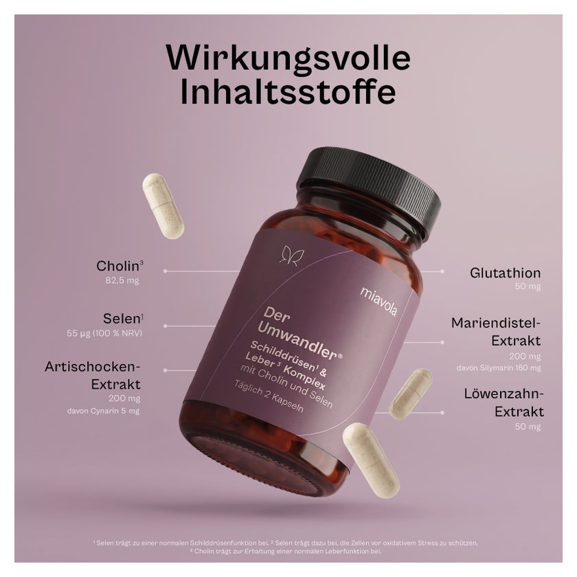 Der Umwandler Leber-Komplex von miavola 60 St gnstig kaufen | medpex