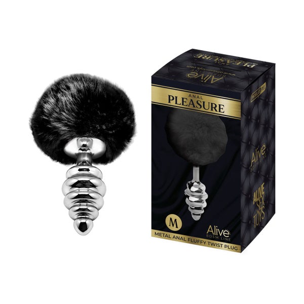 Alive - Anal Plug "Fluffy Twist"
