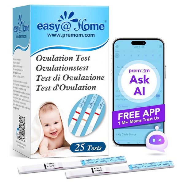 Easy@Home Ovulationstest Kinderwunsch Fruchtbarkeitstest für Frauen V2602-0938 1 St