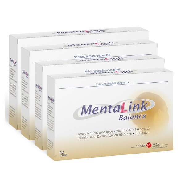MentaLink Balance Omega 3 - DHA EPA 4 x 60 St