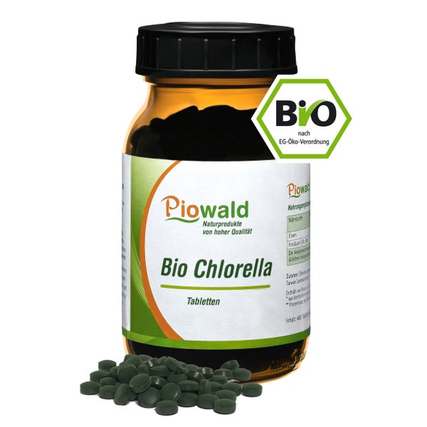 Piowald BIO Chlorella Tabletten 160 g
