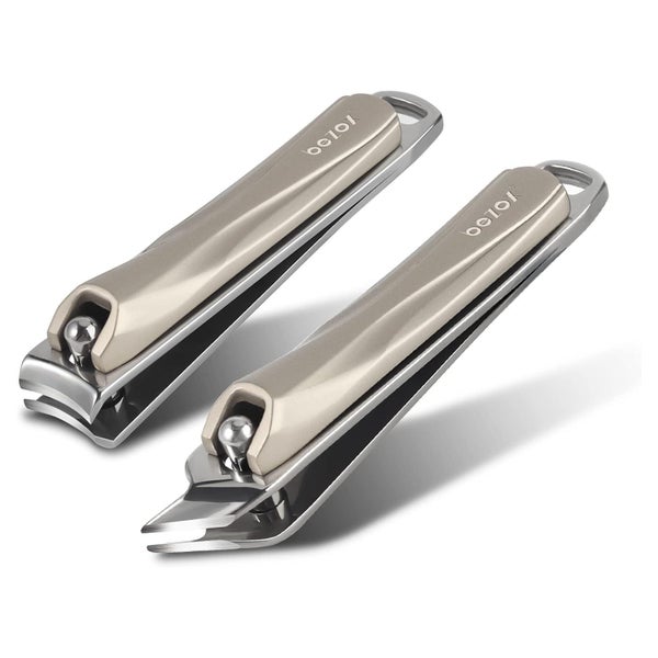 BEZOX Nagelknipser Fingernägel Fußnägel Nail Clipper Set 2 p 1 St