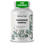 Produktabbildung: XTRA FUEL Magnesium Komplex - 5‑in-1 Mineral Formel mit Bisglycinat & L-ascorbat 240 St