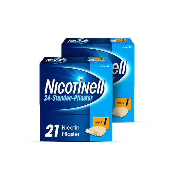 Nicotinell 21 mg Pflaster Doppelpack 2X21 St