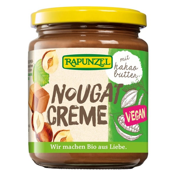Rapunzel - Nougat-Creme mit Kakaobutter 250 g