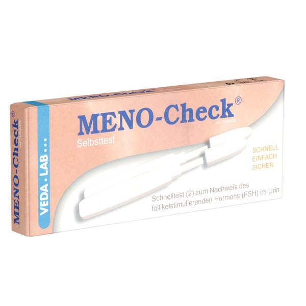 Meno-Check Selbsttest Menopause – 2 FSH Schnelltests (2 Stück) 1 St