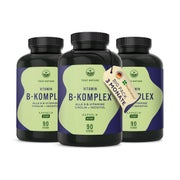 Vitamin B-Komplex Kapseln + Cholin & Inositol, Für 9 Monate 270 St