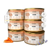 Monoprotein Huhn Nassfutter für Katze 6er 1200 g